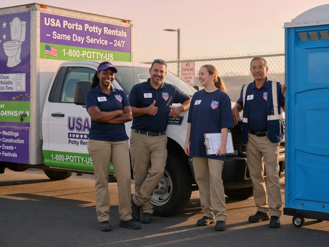 Porta Potty Rental company in The Colony, TX